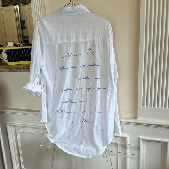 L/S oversized tunic,roll up sleeve - Picture 3 of 6